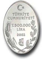 Domuztopalağı Gümüş Hatıra Parası