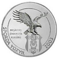BJK 100.YIL Gümüş Hatıra Parası