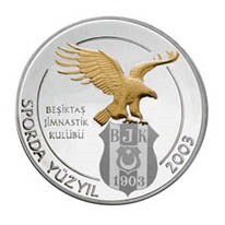 BJK 100.YIL Altın Hatıra Parası