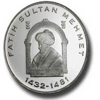 Fatih Sultan Mehmet (2004) Gümüş Hatıra Parası