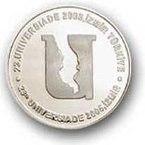 23.UNIVERSIADE Gümüş Hatıra Parası