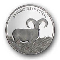 Anadolu Yaban Koyunu Gümüş Hatıra Parası