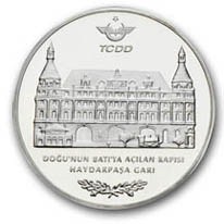 T.C.D.D. 150.YIL Gümüş Hatıra Parası