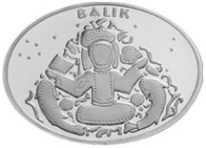 Balık Burcu Gümüş Hatıra Parası