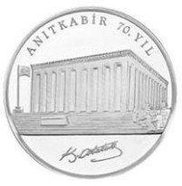 Anıtkabir Gümüş Hatıra Parası
