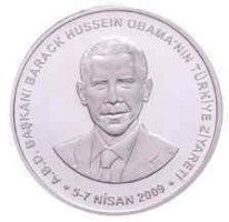 Obama'nın Ziyareti Gümüş Hatıra Parası