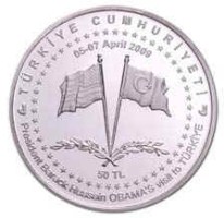 Obama'nın Ziyareti Gümüş Hatıra Parası