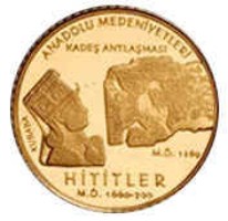 Hititler Altın Hatıra Parası