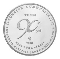 TBMM'nin 90.YIL Gümüş Hatıra Parası