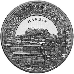Mardin Diyarbakır Gümüş Hatıra Parası