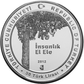Türkçe Olimpiyatları Gümüş Hatıra Parası