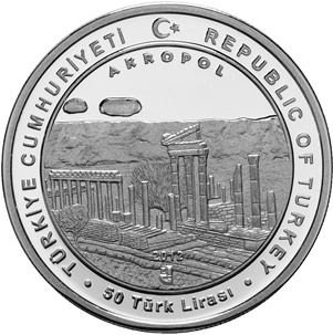 Bergama Antik Kenti Gümüş Hatıra Parası