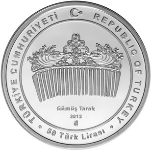 Geleneksel Türk El Sanatları Gümüş Hatıra Parası