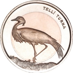 Telli Turna Bimetal Hatıra Parası