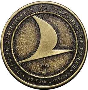 Türk Hava Yollarının Kuruluş Yıldönümü Pirinç Hatıra Parası