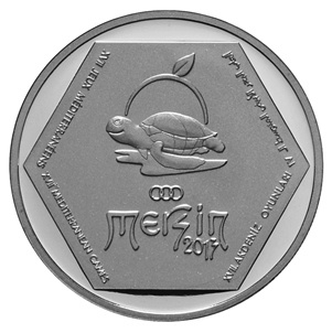 2013 Mersin XVII. Akdeniz Oyunları Gümüş Hatıra Parası