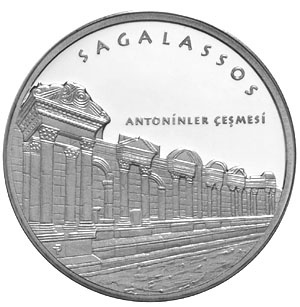 Sagalassos Gümüş Hatıra Parası