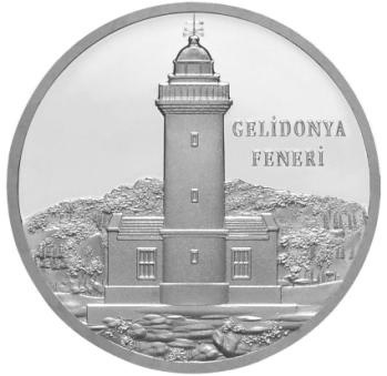 Gelidonya Feneri Gümüş Hatıra Parası