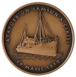Atatürkün-Samsuna-Çıkışının-100.-Yılı-Bronz-Hatıra-Parası-01