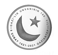 Gaziantep Gazilik Ünvanının 100.Yılı Gümüş Hatıra Parası