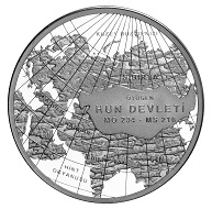 Hun Devleti Gümüş Hatıra Parası