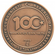 TBMM Açılışının 100.Yılı Bronz Hatıra Parası