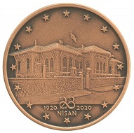 TBMM Açılışının 100.Yılı Bronz Hatıra Parası