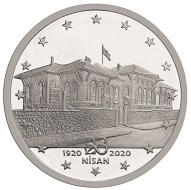 TBMM Açılışının 100.Yılı Gümüş Hatıra Parası