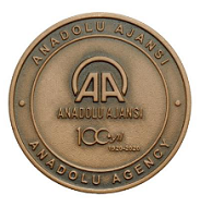 Anadolu Ajansının 100.Yılı Bronz Hatıra Parası