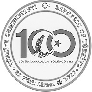 Büyük Taarruzun 100.Yılı Gümüş Hatıra Parası