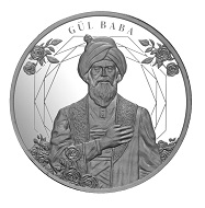 Gülbaba Türbesi Gümüş Hatıra Parası