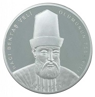 Hacı Bektaşi Veli Ölümünün 750.Yılı Gümüş Hatıra Parası