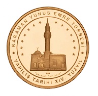 Karaman Yunus Emre Türbesi Altın Hatıra Parası