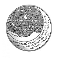 Karamanoğulları Gümüş Hatıra Parası