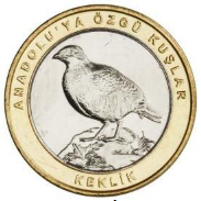 Keklik Kuşu Hatıra Parası A