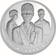 Koronavirüs Gümüş Hatıra Parası