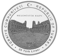 Perge Antik Kenti Gümüş Hatıra Parası