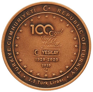 Yeşilayın 100.Yılı Bronz Hatıra Parası