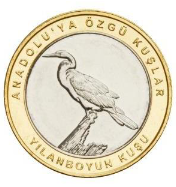 Yılan Boyun Kuşu Hatıra Parası A