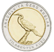 Yılan Boyun Kuşu Hatıra Parası B